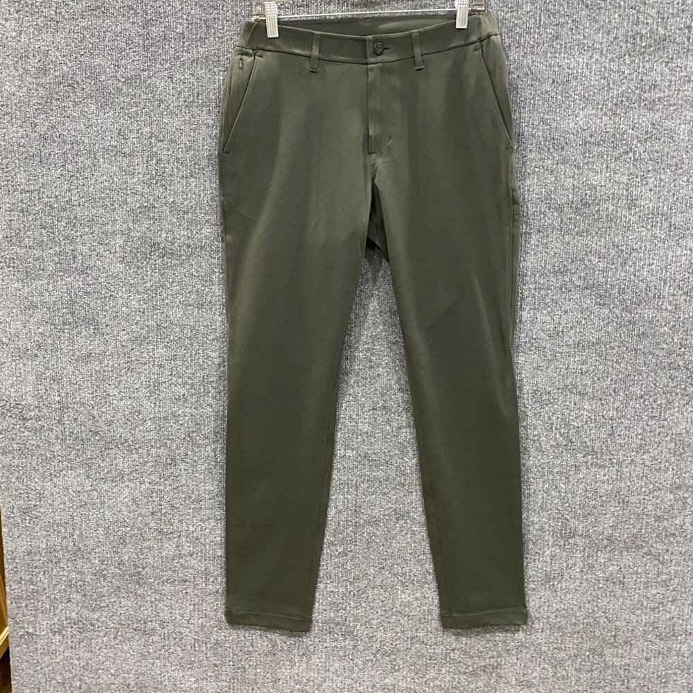 Public Rec All Day Every Day Pants Mens 30x32 Olive Green Stretch Chino